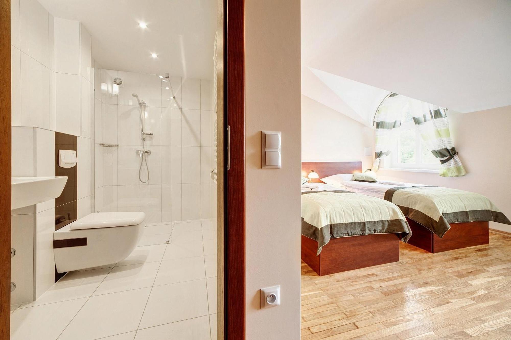 Lesna Polana- Blisko Centrum, Mini Spa, Cicha, Spokojna Okolica, Parking Gratis Krynica Zdroj Rom bilde
